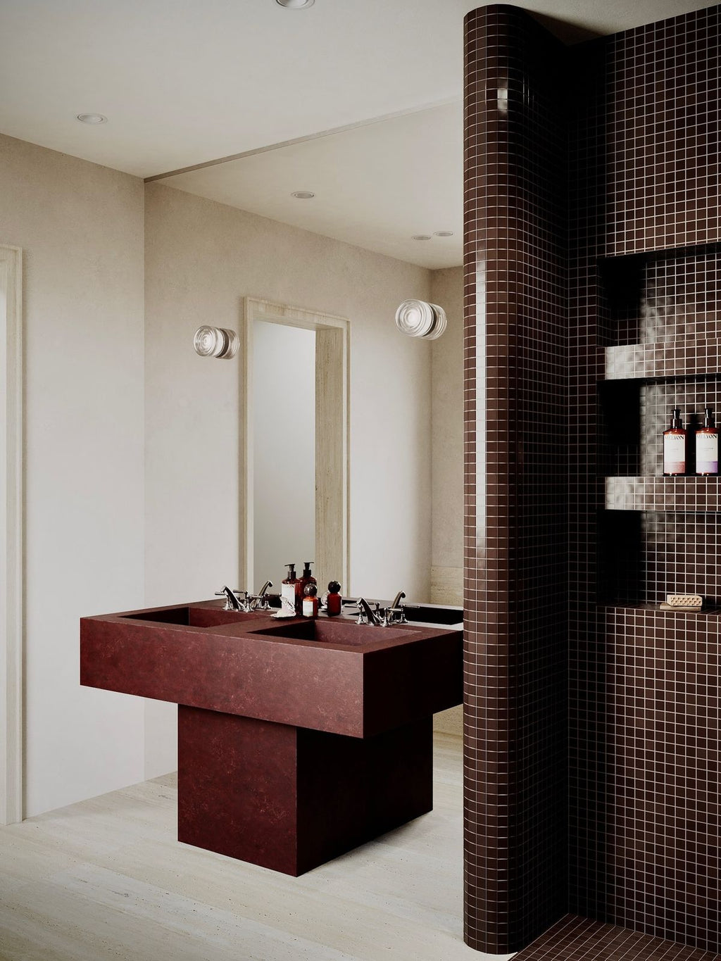 Element Travertine Tan